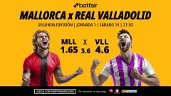 Mallorca - Real Valladolid: alineaciones, horario, dónde ver, pronósticos y estadísticas